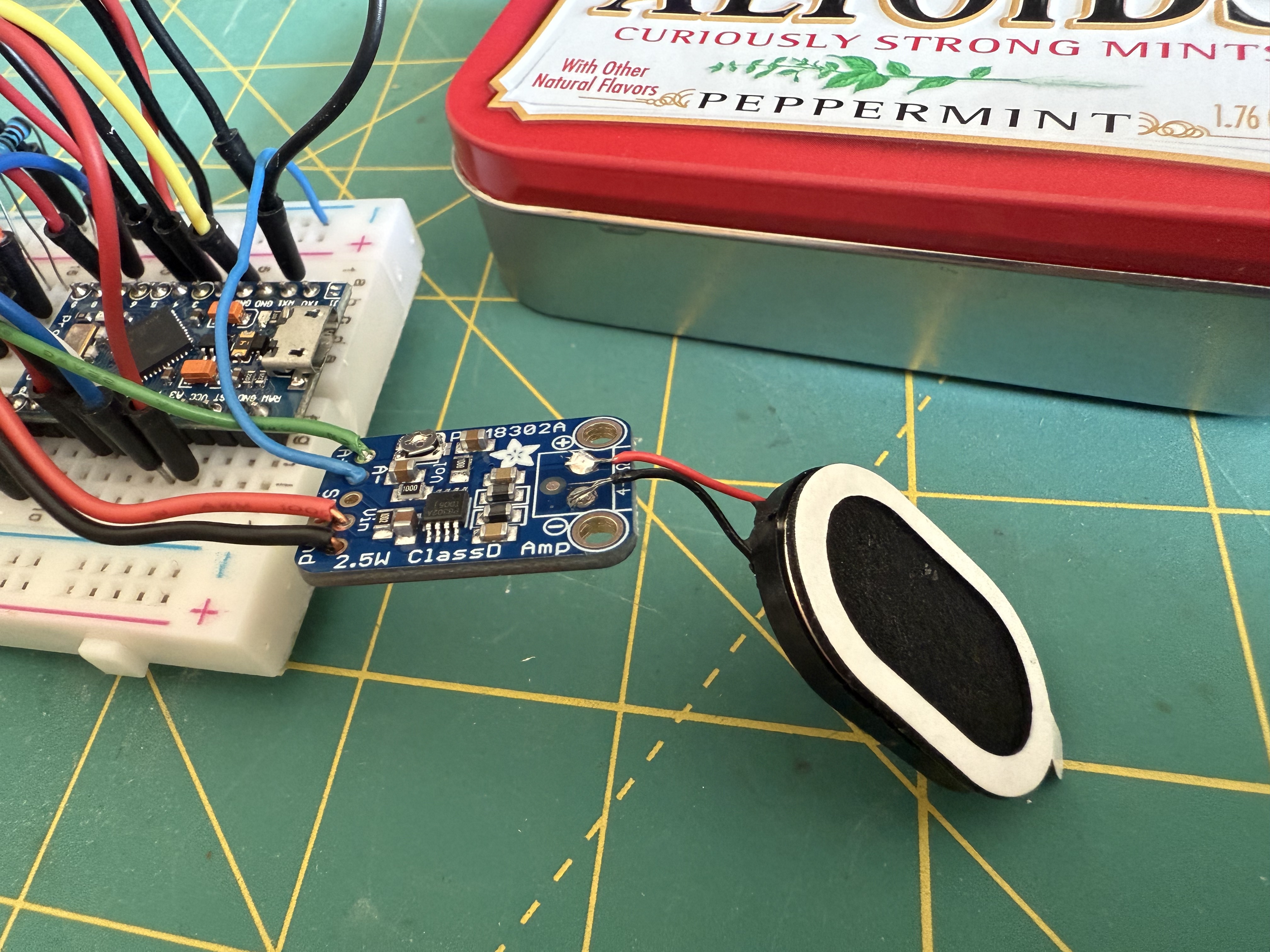 amp and speaker